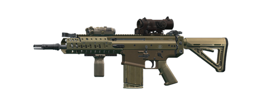 FN SCAR-H 7.62x51 突击步枪 (FDE) Face