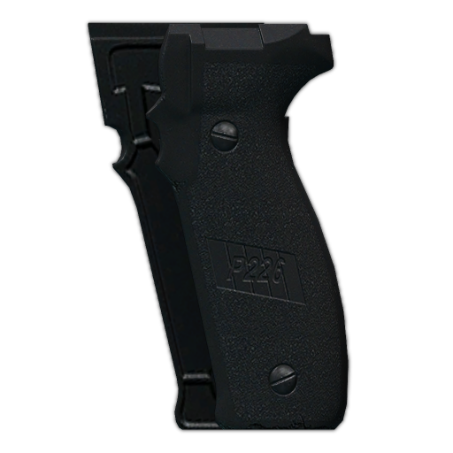 P226西格-绍尔黑色聚合物手枪握把