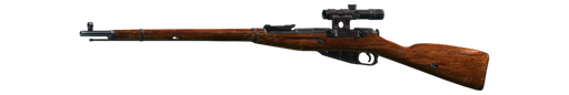 莫辛-纳甘 7.62x54R 栓动式步枪（狙击型） PU 3.5x