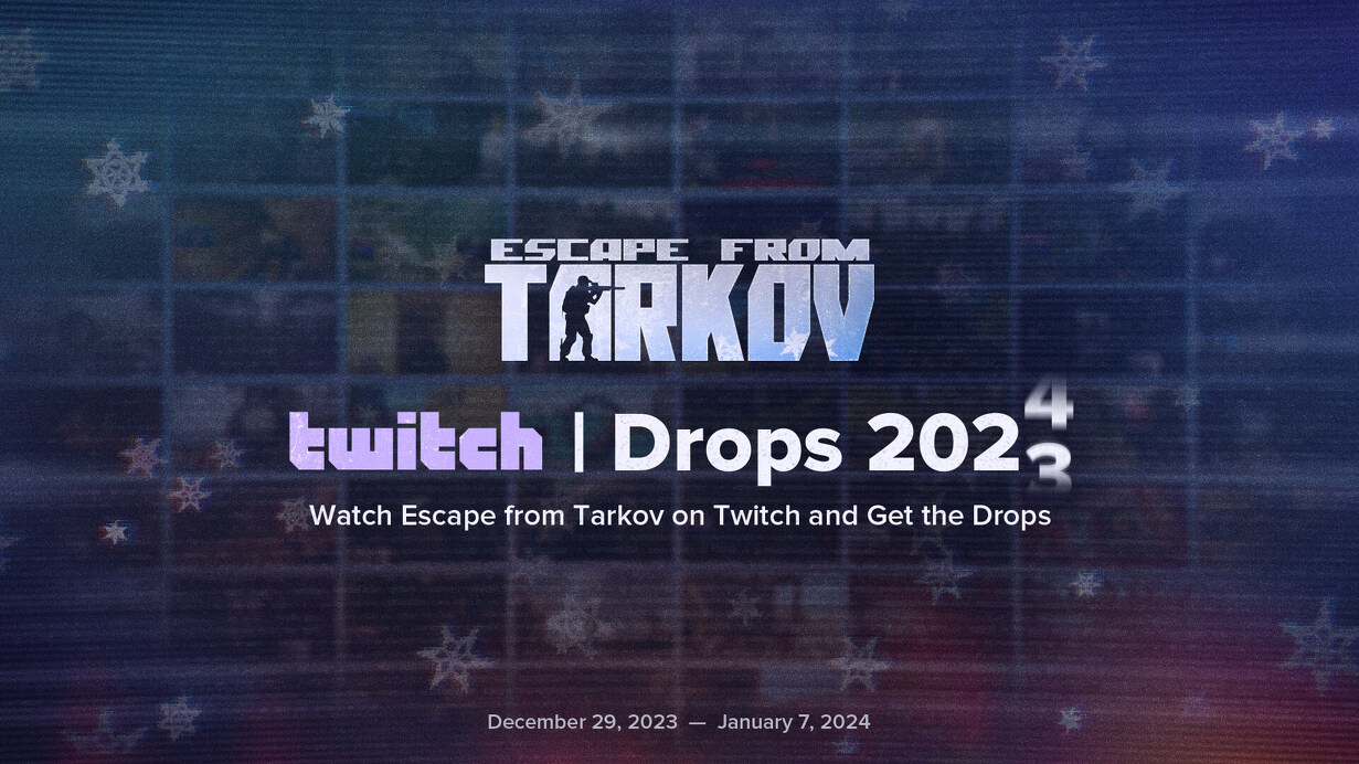Celebrate New Year with Escape from Tarkov on Twitch