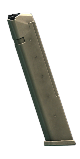 Glock 9x19 "Big Stick" 31 发弹匣（灰褐色）