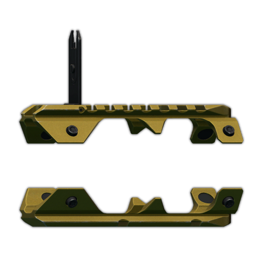 Strike Industries GRIDLOK AR-15 护木延长段 (黄色)