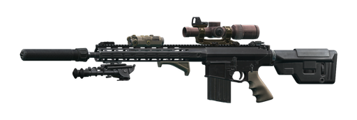 奈特军械公司 (KAC) SR-25 7.62x51 精确射手步枪 Ba-cho