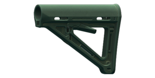 AR-15 Magpul MOE 卡宾枪枪托(叶绿色)