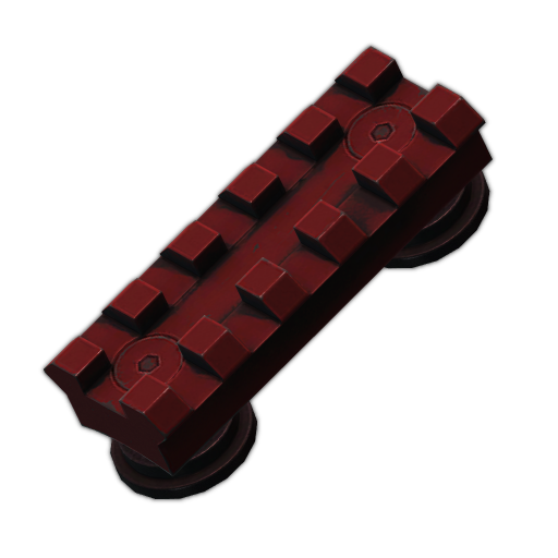 Hexagon短长度导轨(Anodized Red)