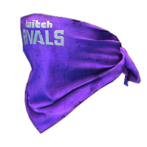 Twitch Rivals 2020 半面巾