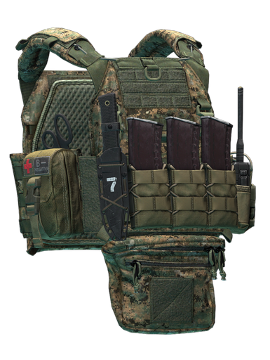 Stich Profi V2 插板胸挂（MARPAT 林地迷彩） 默认