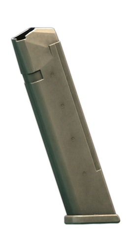 Glock 9x19 "Big Stick" 24 发弹匣（灰褐色）