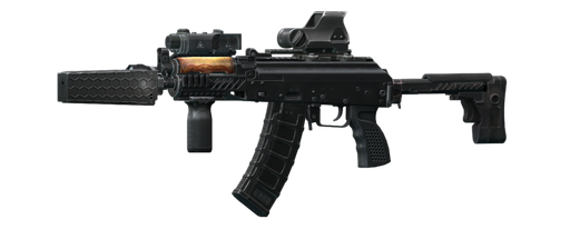 AKS-74U 5.45x39 短突击步枪 Waffle