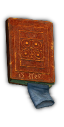 Battered antique book