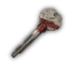 Shared bedroom marked key