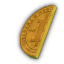 Left half of a Physical Bitcoin