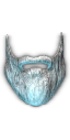 Fake white beard