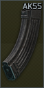 7.62x39 AK 30发弹匣（1955 年后配发）