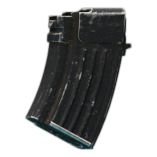 7.62x39 AK 10发加强筋金属弹匣