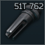 AAC Blackout 51T 7.62x51 AR-10 消焰器