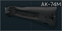 AK-74M polymer stock