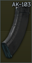 7.62x39 AK-103 30发弹匣