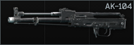 AK-104 7.62x39 突击步枪