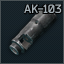 AK-103 7.62x39 膛口制退器