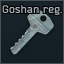 Goshan收银机钥匙
