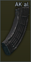 7.62x39 AK 10发铝制弹匣
