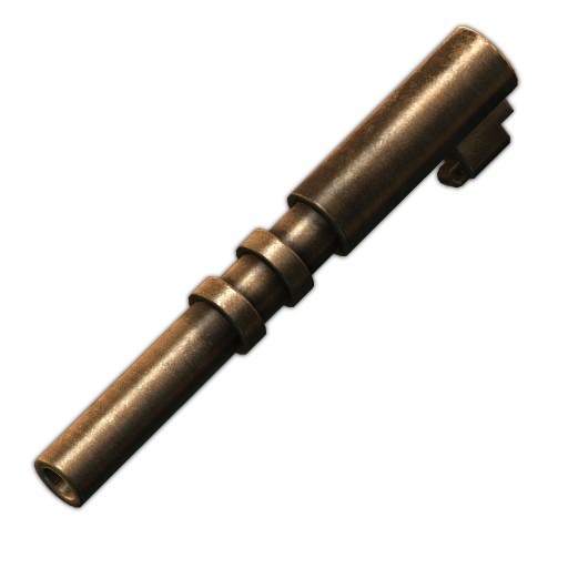 TT 7.62x25 116mm gilded barrel