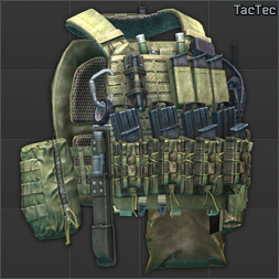 5.11 Tactical TacTec 插板胸挂（丛林绿）