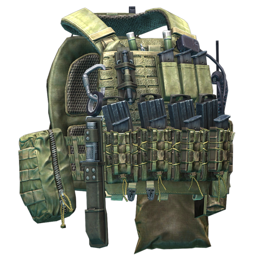 5.11 Tactical TacTec 插板胸挂(丛林绿)