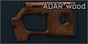 AR-15 ADAR 2-15 wooden stock