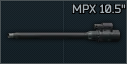 10.5 英寸 MPX 枪管 9x19