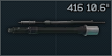 10.6 英寸 HK416 枪管 5.56x45