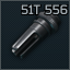 AAC Blackout 51T 5.56x45 AR-15 消焰器