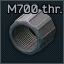 M700 不锈钢螺纹枪管保护帽