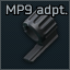 MP9 9x19消音器转接器