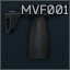 A3 Tactical MVF001 KeyMod 垂直前握把（黑色）