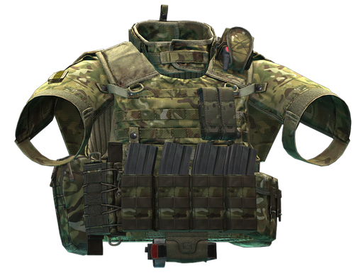 CQC 鱼鹰 MK4A 防弹胸挂(防护型,多地形迷彩)