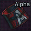 "Alpha" 臂带