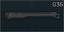 HK G36脚架