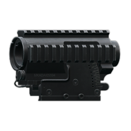 Milkor M2A1 grenade launcher reflex sight