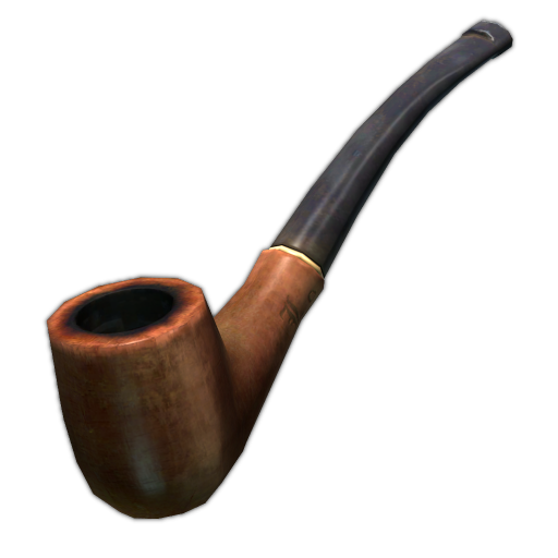 Big Pipe's smoking pipe