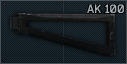 AK 100-series metal skeletonized stock