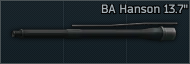 13.7 英寸 Hanson Carbine AR-15 枪管 5.56x45