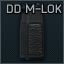 Daniel Defense Enhanced M-LOK 垂直前握把（黑色）