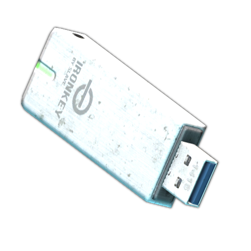 Encrypted flash drive