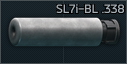 Ase Utra SL7i-BL BoreLock .338 LM 消音器