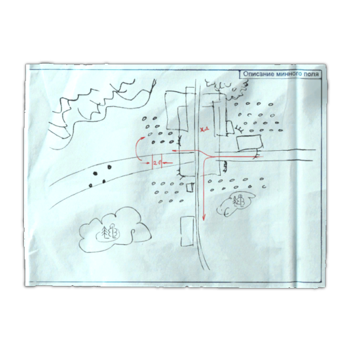 Minefield map (Woods)