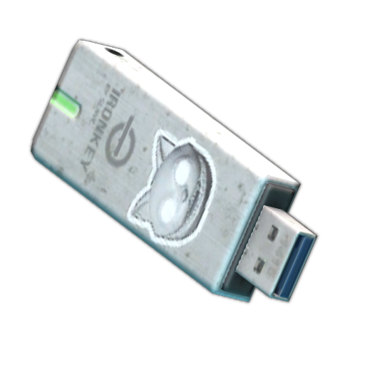 Flash drive with Mr. Kerman's hash codes