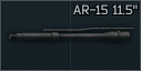 11.5 英寸 AR-15 枪管 5.56x45