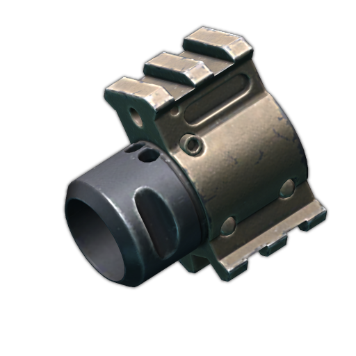 AR-10 KAC M110 Double High Picatinny Gas Block (Taupe)